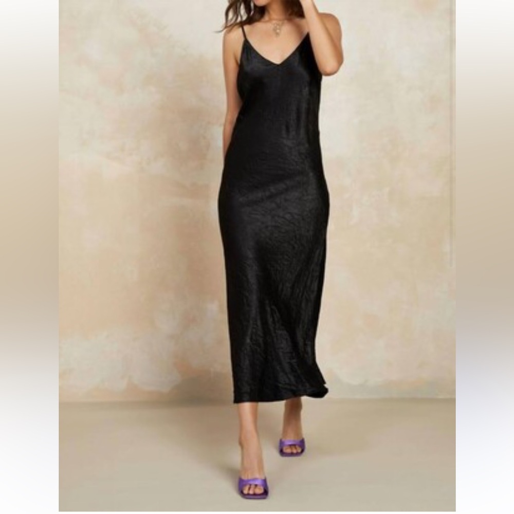 Current Air Crinkle Slip Dress